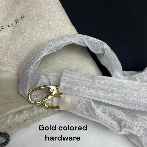 NWOT Levenger Womens Brown Leather Structured Messenger Briefbag w Laptop Case - Picture 13 of 16